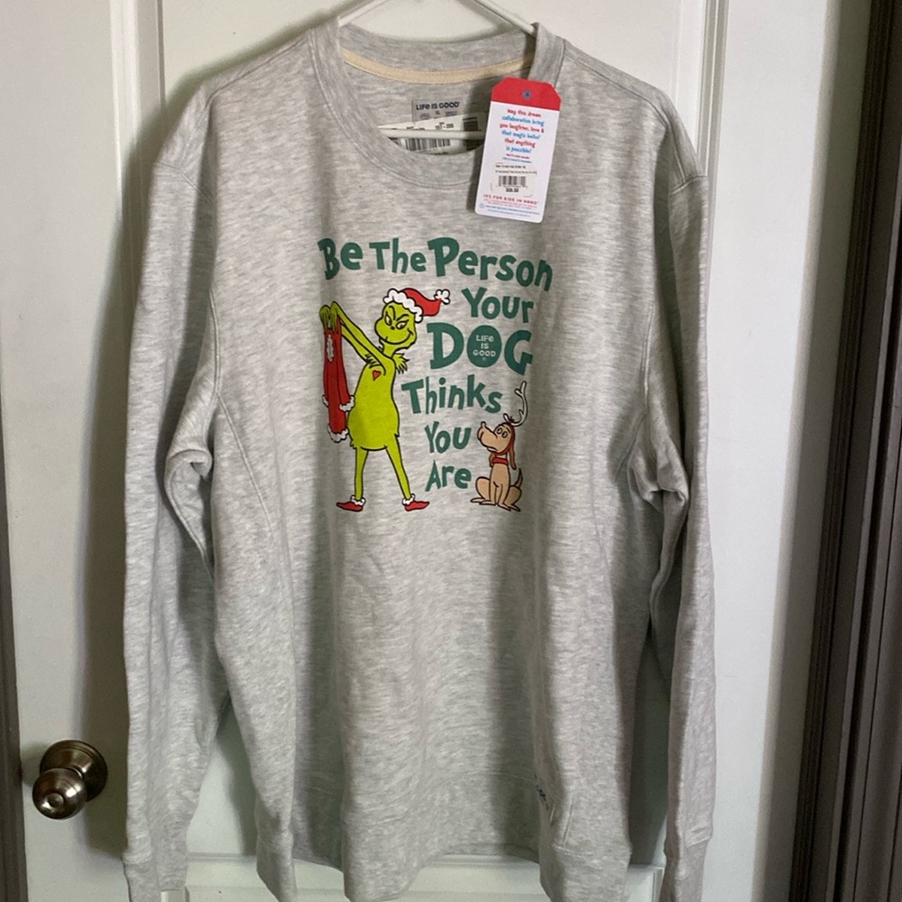 LIFE IS GOOD SWEATSHIRT